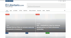 Desktop Screenshot of ellibertario.com